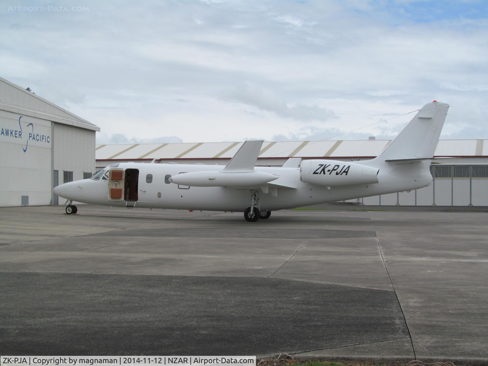 ZK-PJA, 1981 Israel Aircraft Industries IAI-1124A Westwind II C/N 339, ex. ZK-RML now with new owner. Pacific Jets