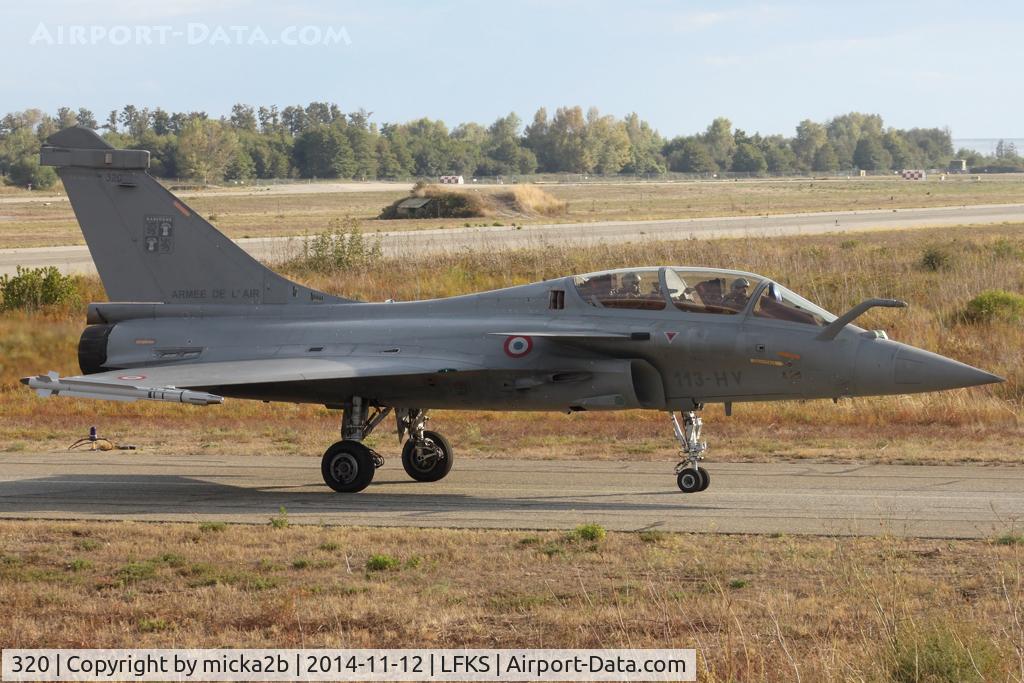 320, Dassault Rafale B C/N 320, Taxiing