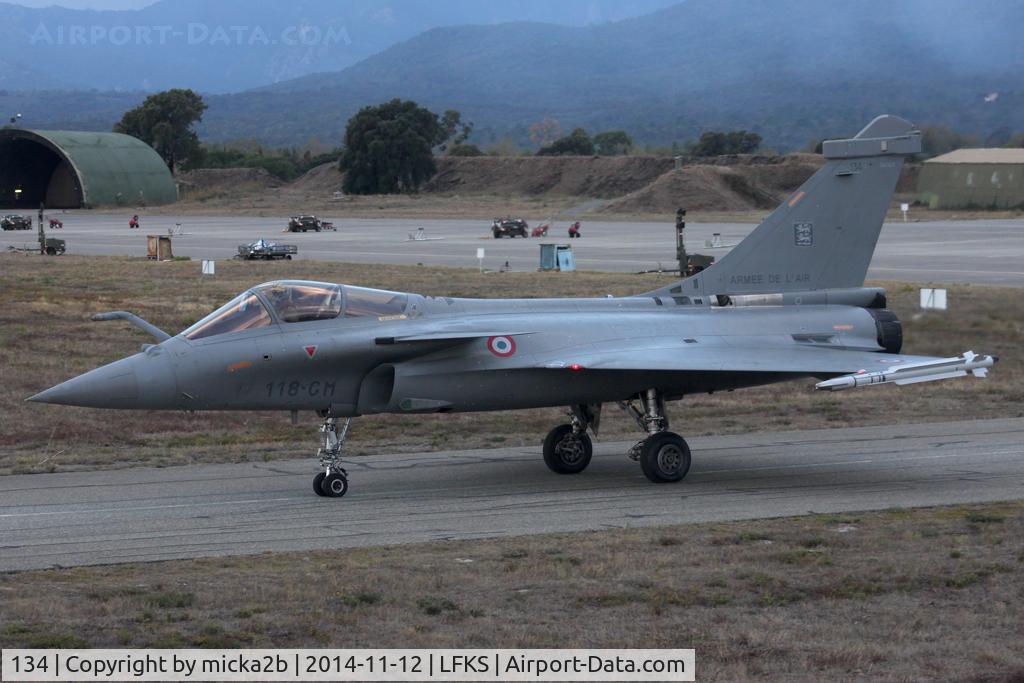 134, Dassault Rafale C C/N 134, Taxiing