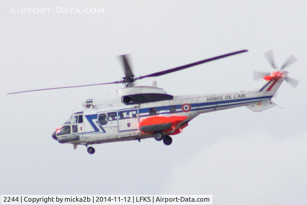 2244, Aérospatiale AS-332L-1 Super Puma Super Puma C/N 2244, In flight