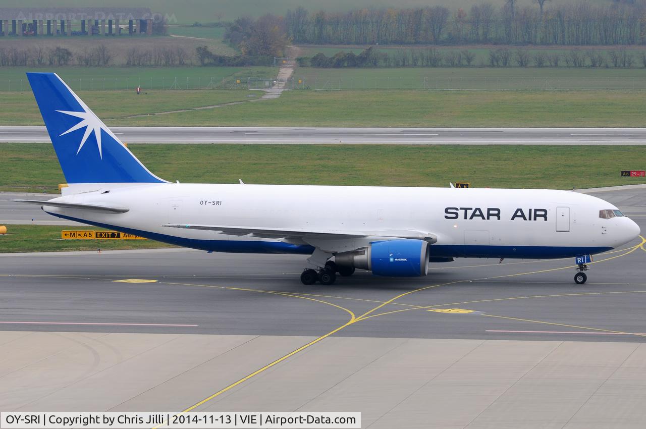 OY-SRI, 1993 Boeing B767-25EBDSF C/N 27193, Star Air - MAERSK