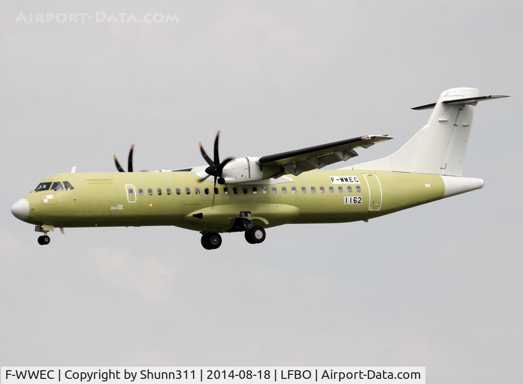 F-WWEC, 2014 ATR N700SV C/N 1162, C/n 1162 - For Quick Duck