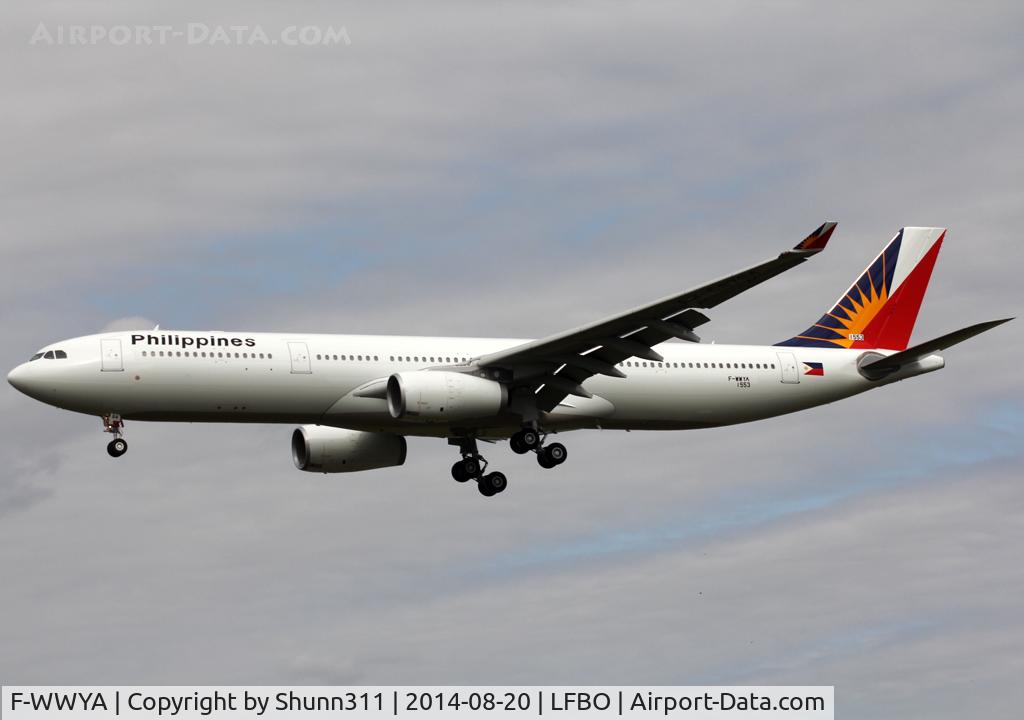 F-WWYA, 2014 Airbus A330-343 C/N 1553, C/n 1553 - To be RP-C-8764