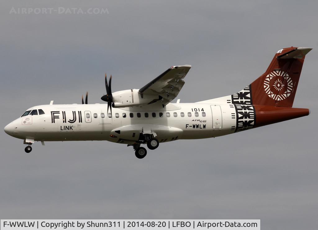 F-WWLW, 2014 ATR 42-600 C/N 1014, C/n 1014 - To be DQ-FJY