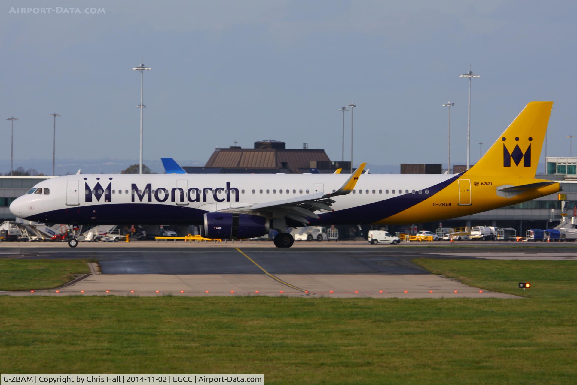 G-ZBAM, 2014 Airbus A321-231 C/N 6059, Monarch