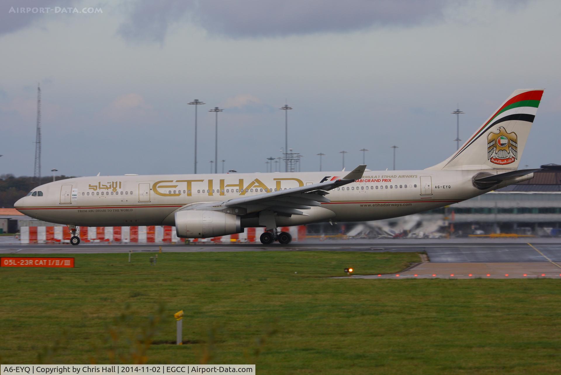 A6-EYQ, 2007 Airbus A330-243 C/N 868, Etihad