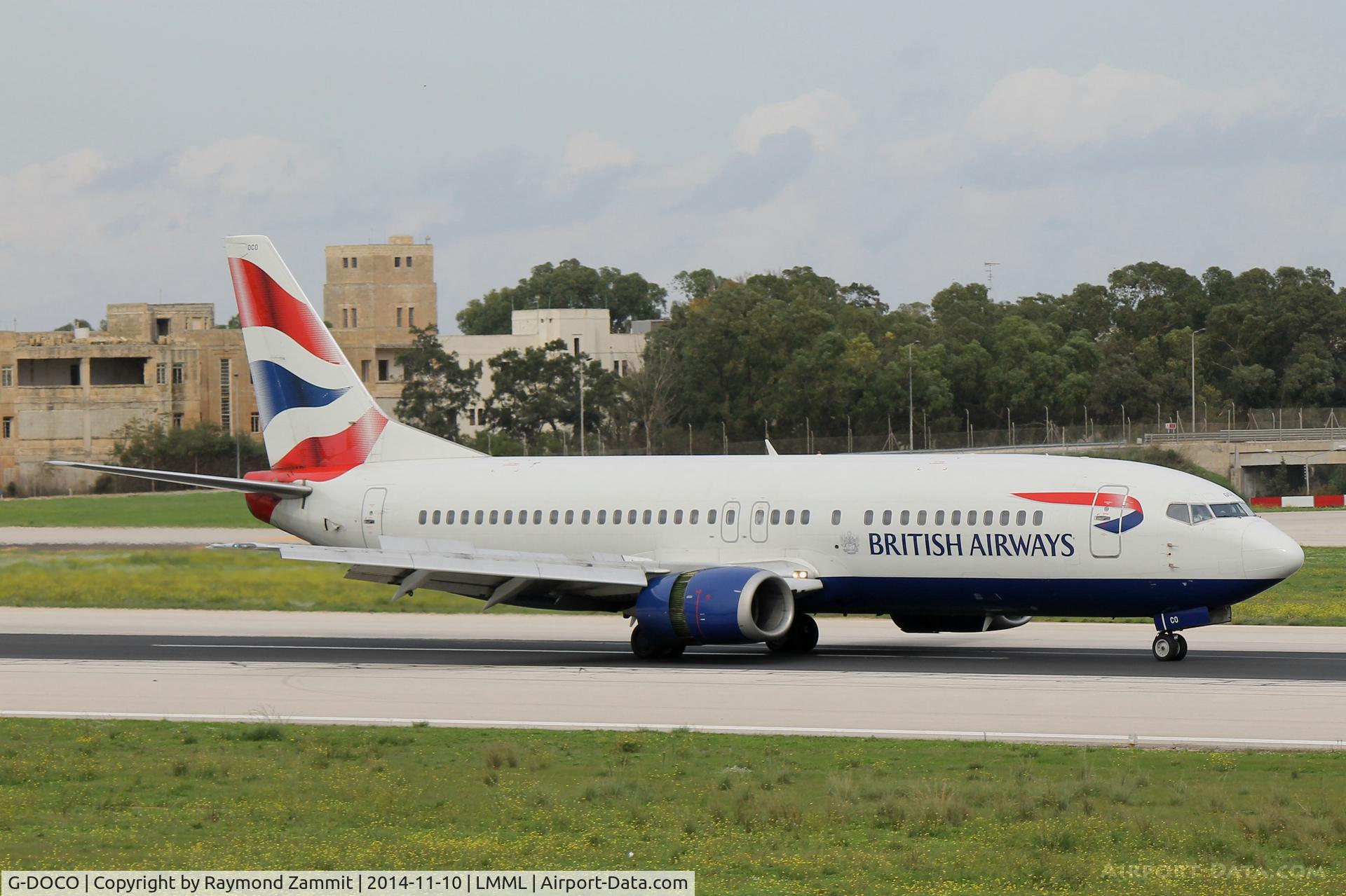 G-DOCO, 1992 Boeing 737-436 C/N 25849, B737-400 G-DOCO British Airways