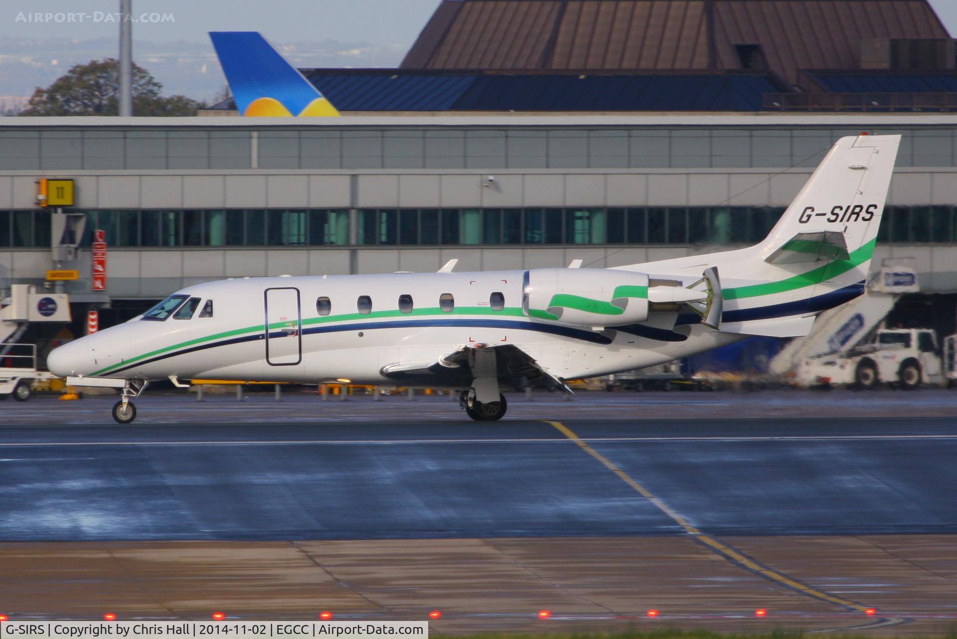 G-SIRS, 2001 Cessna 560XL Citation Excel C/N 560-5185, Amsair