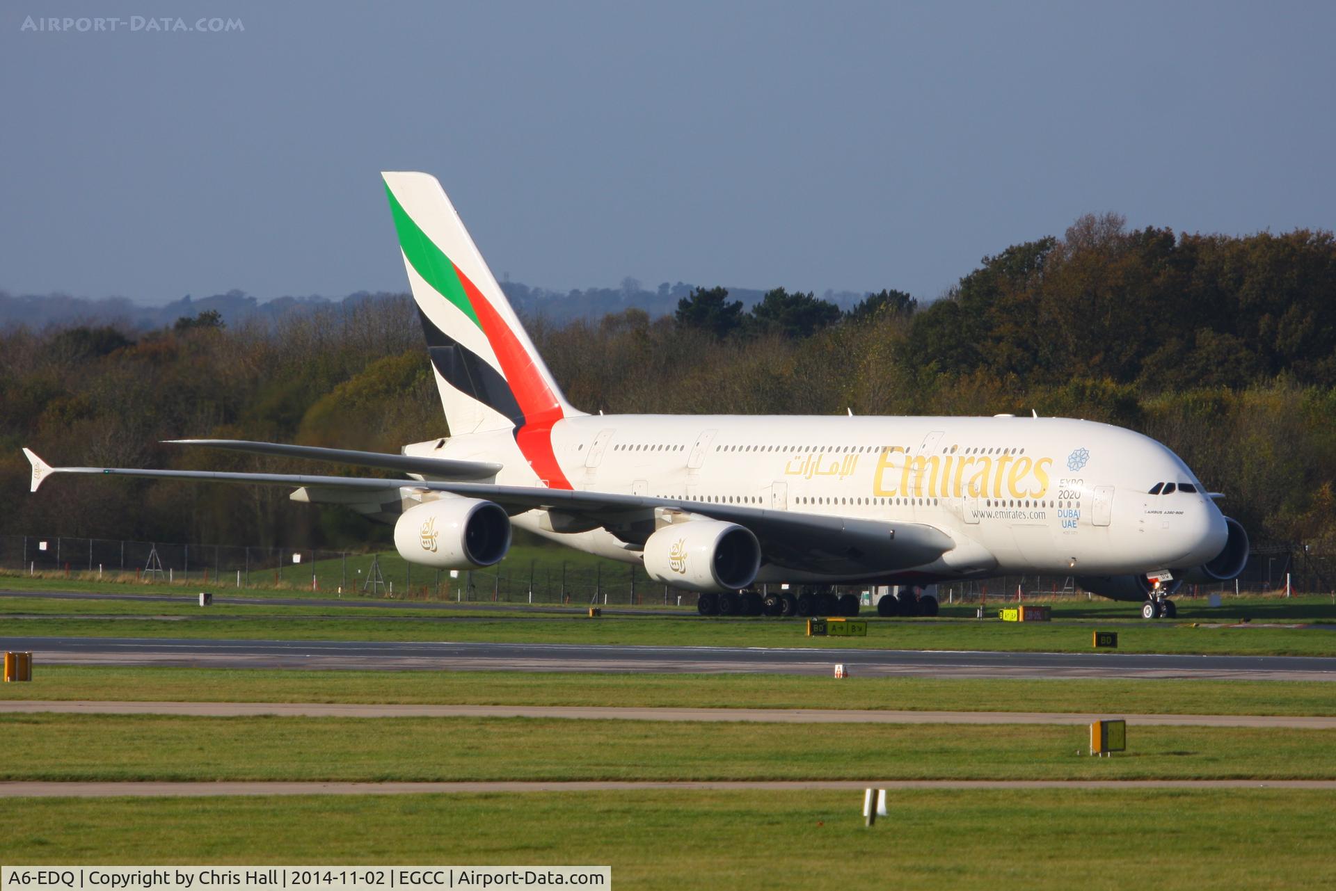 A6-EDQ, 2011 Airbus A380-861 C/N 080, Emirates