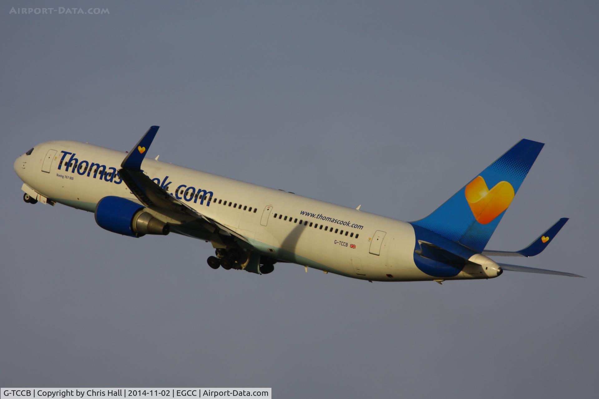 G-TCCB, 1997 Boeing 767-31K C/N 28865, Thomas Cook