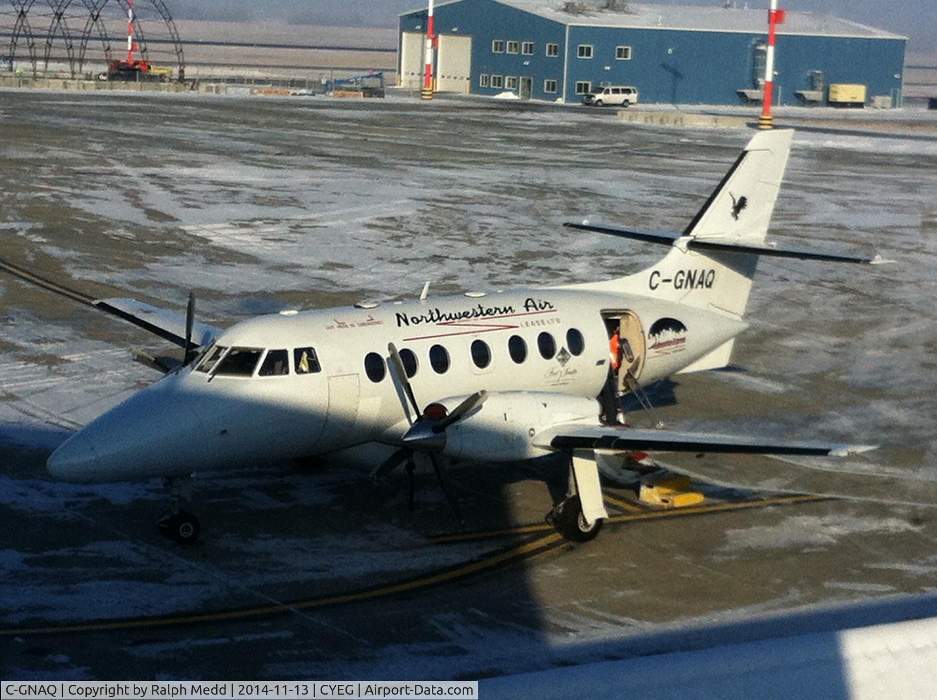 C-GNAQ, 1988 British Aerospace BAe-3102 Jetstream 31 C/N 837, Sunny November day at YEG
