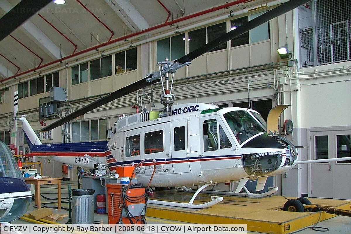 C-FYZV, 1969 Bell 205A-1 C/N 30055, Bell 205A-1 [30055] (National Research Council) Ottawa-Macdonald Cartier International~C 18/06/2005