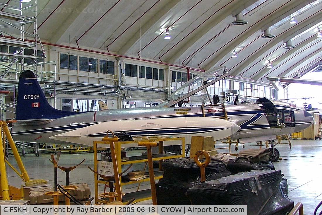 C-FSKH, 1957 Canadair T-33AN Silver Star 3 C/N T33-590, Canadair T-33AN Silver Star Mk.3 [T33-379] (National Research Council) Ottawa-Macdonald Cartier International~C 18/06/2005