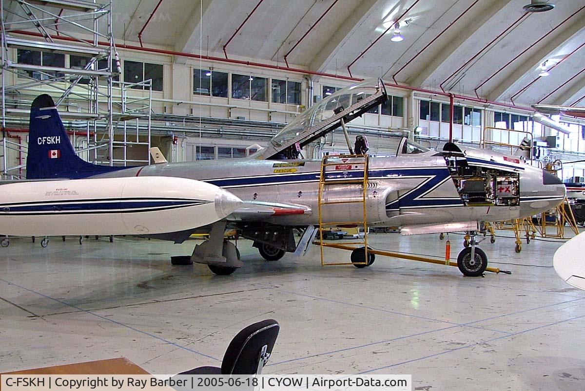 C-FSKH, 1957 Canadair T-33AN Silver Star 3 C/N T33-590, Canadair T-33AN Silver Star Mk.3 [T33-379] (National Research Council) Ottawa-Macdonald Cartier International~C 18/06/2005