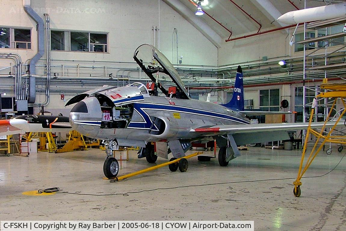 C-FSKH, 1957 Canadair T-33AN Silver Star 3 C/N T33-590, Canadair T-33AN Silver Star Mk.3 [T33-379] (National Research Council) Ottawa-Macdonald Cartier International~C 18/06/2005