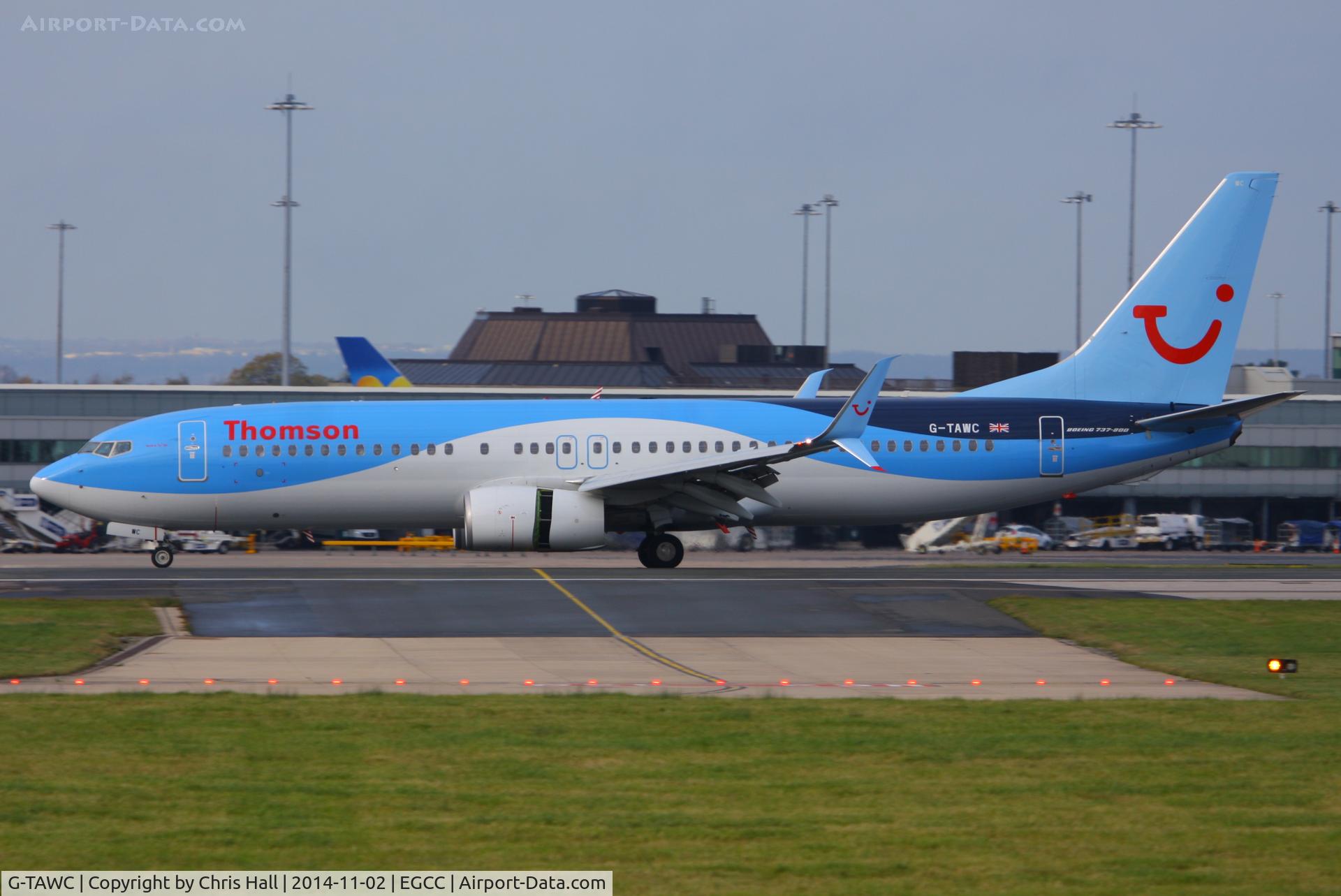 G-TAWC, 2012 Boeing 737-8K5 C/N 39922, Thomson