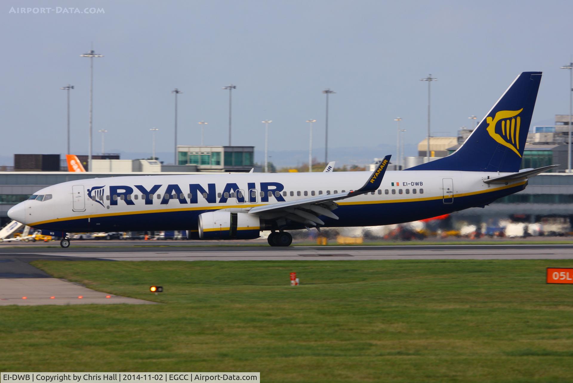 EI-DWB, 2007 Boeing 737-8AS C/N 36075, Ryanair