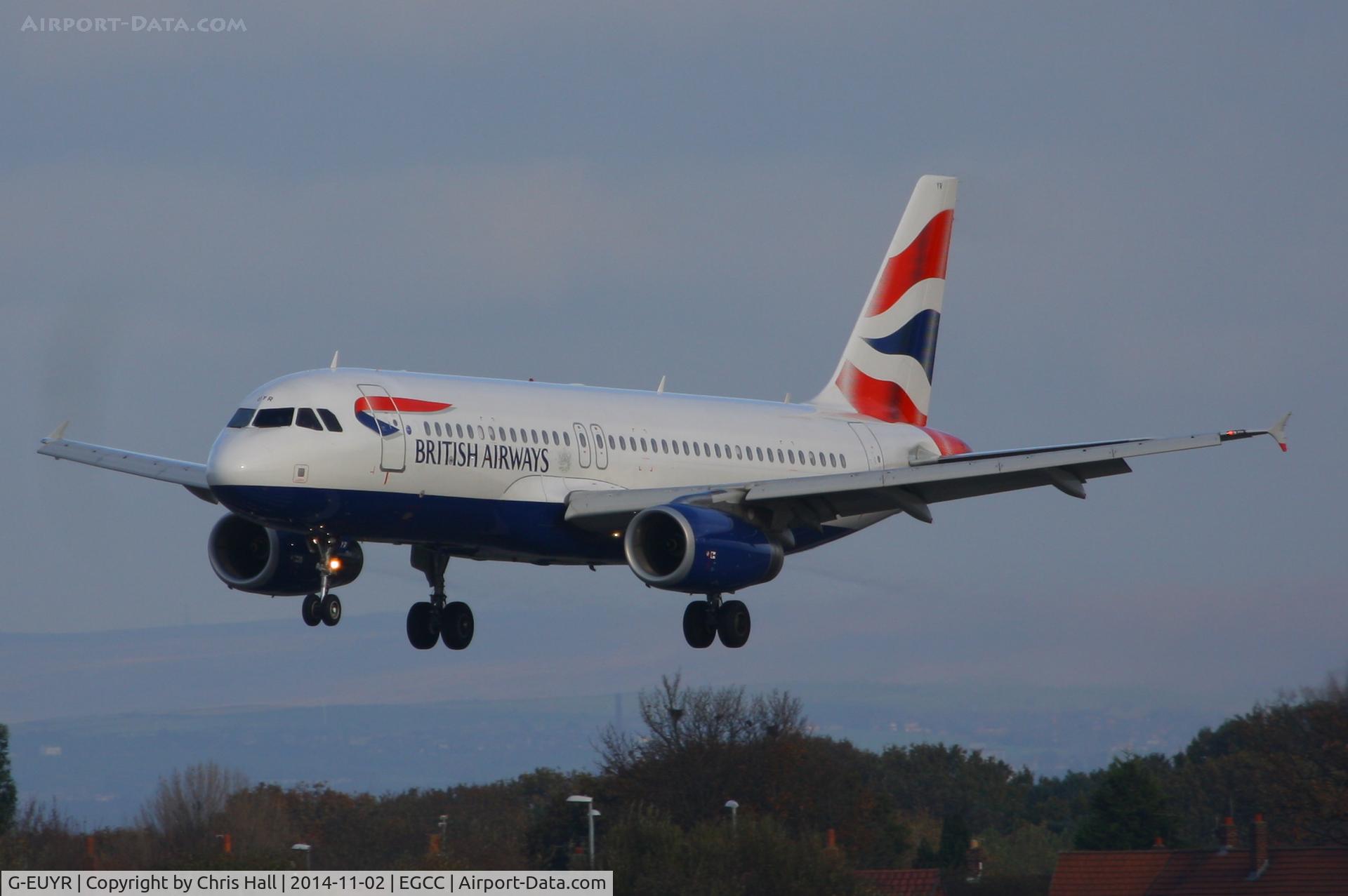 G-EUYR, 2013 Airbus A320-232 C/N 5856, British Airways