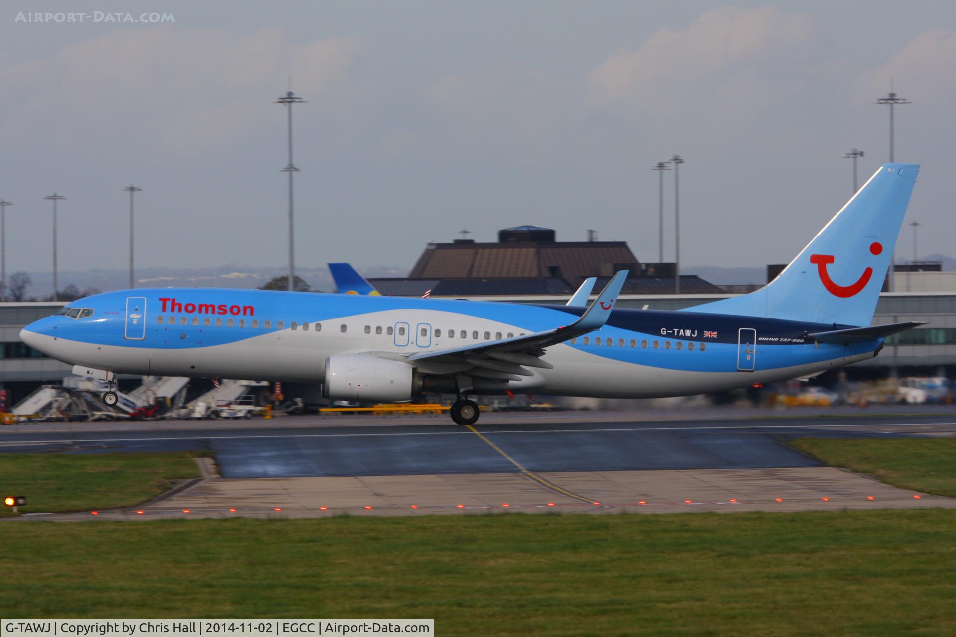 G-TAWJ, 2012 Boeing 737-8K5 C/N 38108, Thomson