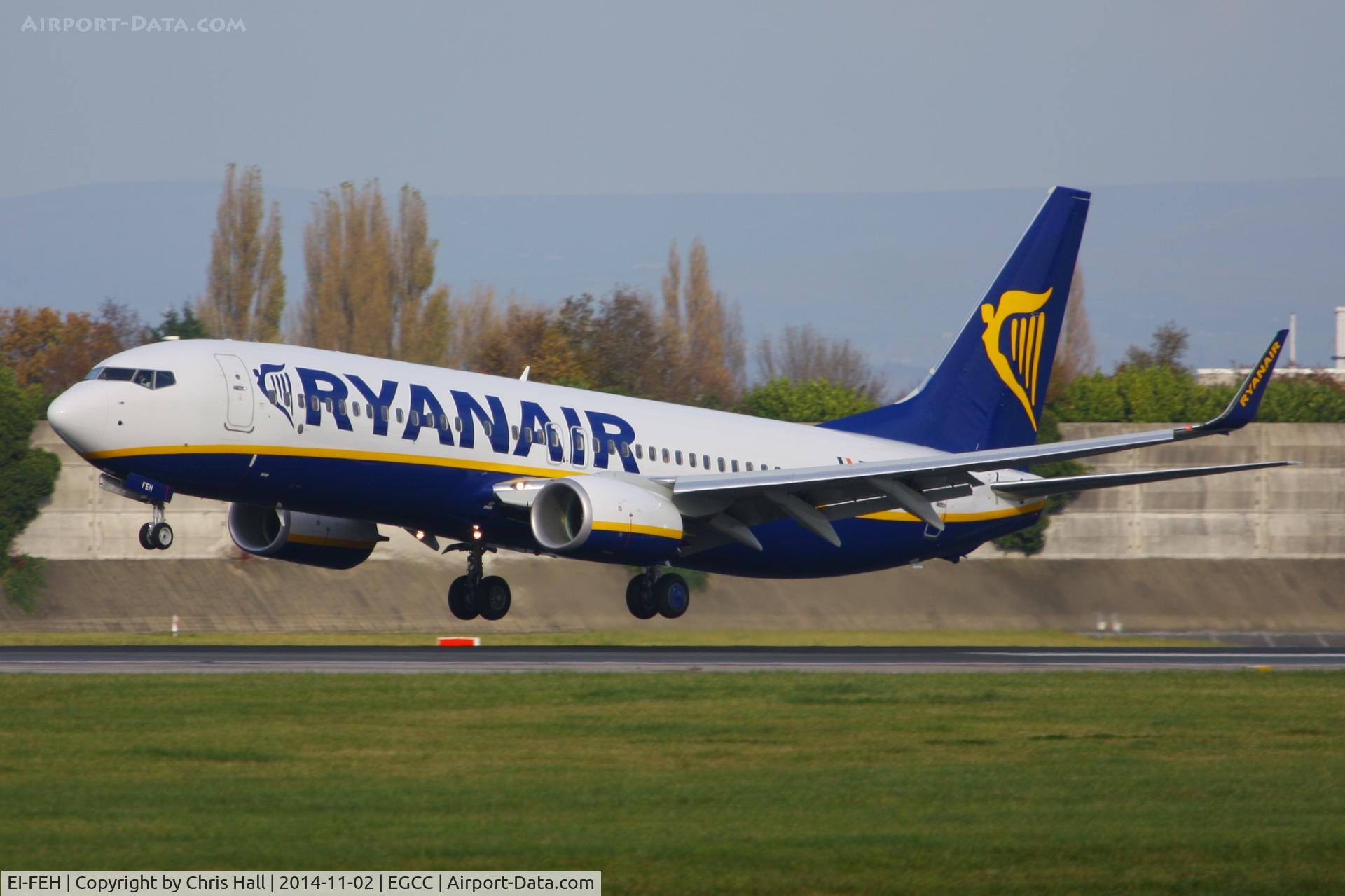 EI-FEH, 2014 Boeing 737-8AS C/N 44689, Ryanair