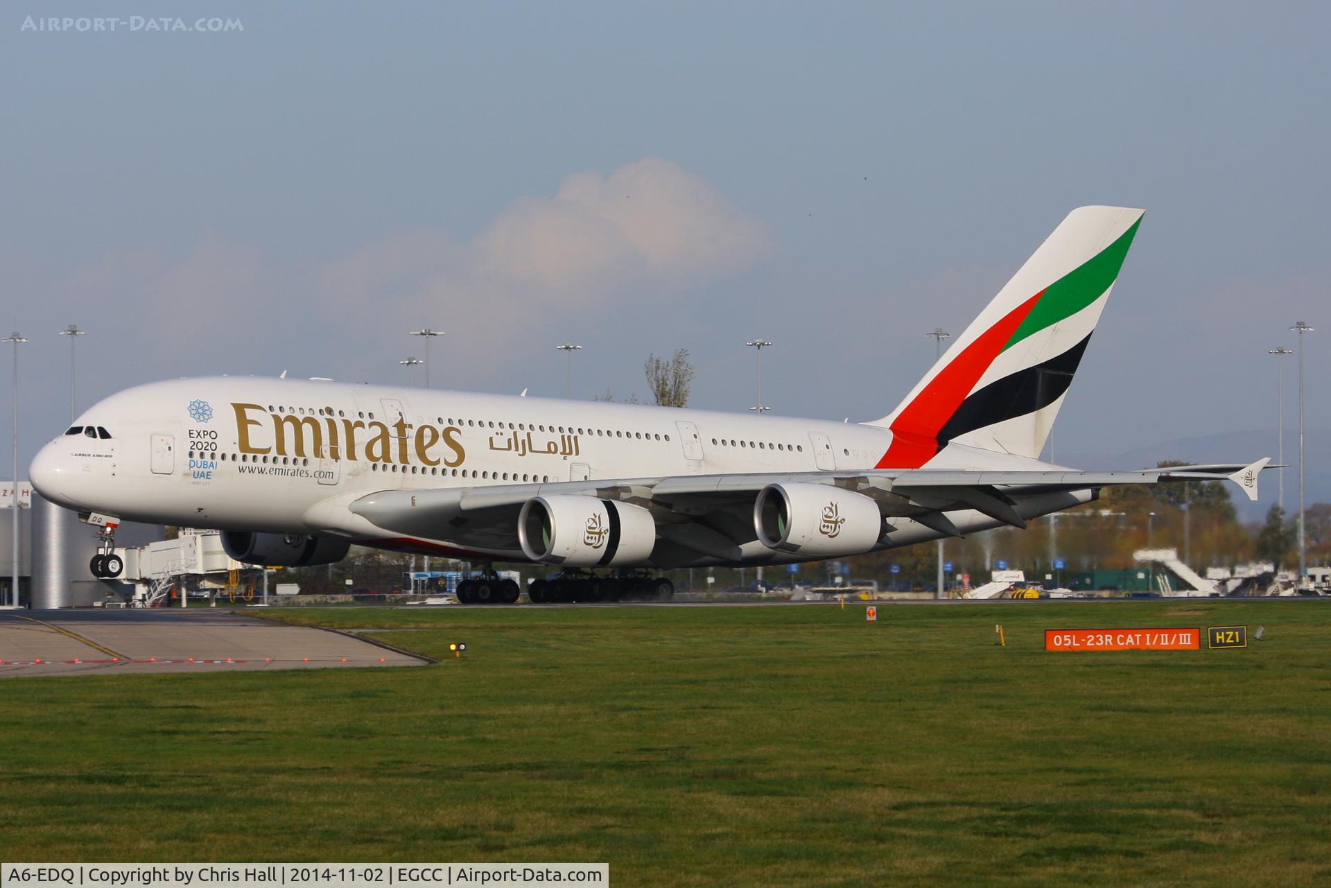 A6-EDQ, 2011 Airbus A380-861 C/N 080, Emirates
