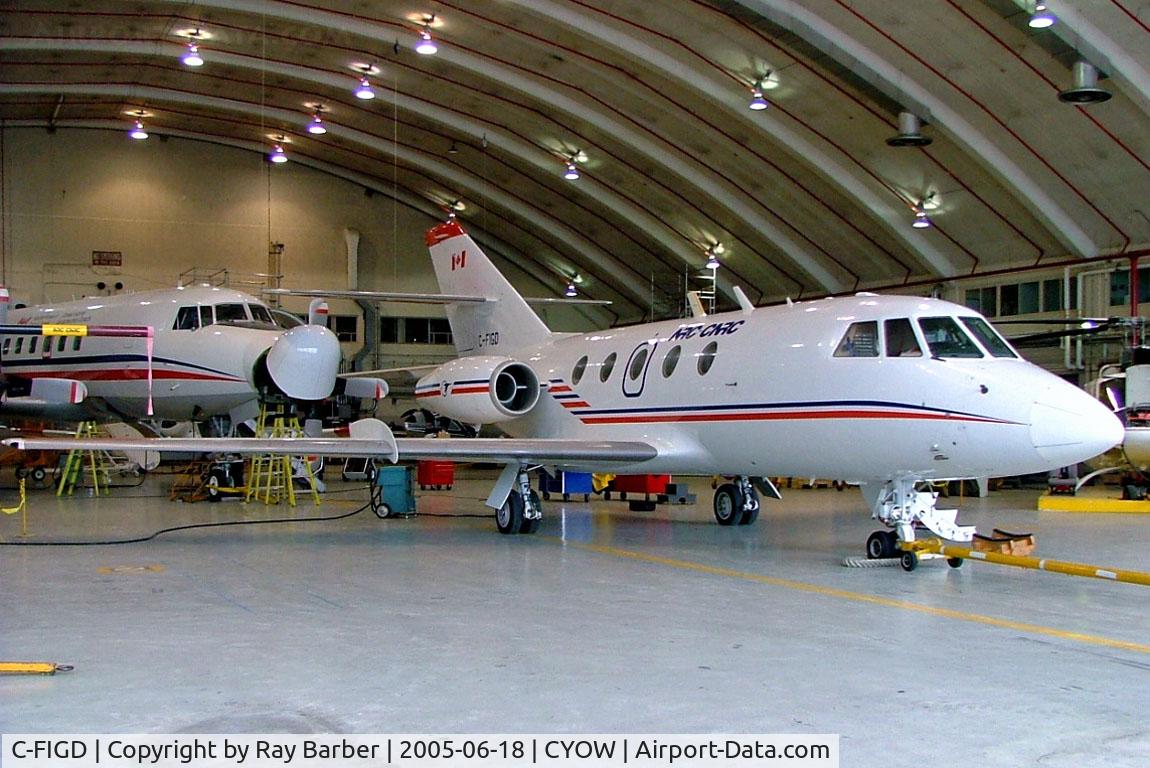 C-FIGD, 1967 Dassault Falcon (Mystere) 20C C/N 109, Dassault Falcon 20C [109] (National Research Council) Ottawa-Macdonald Cartier International~C 18/06/2005