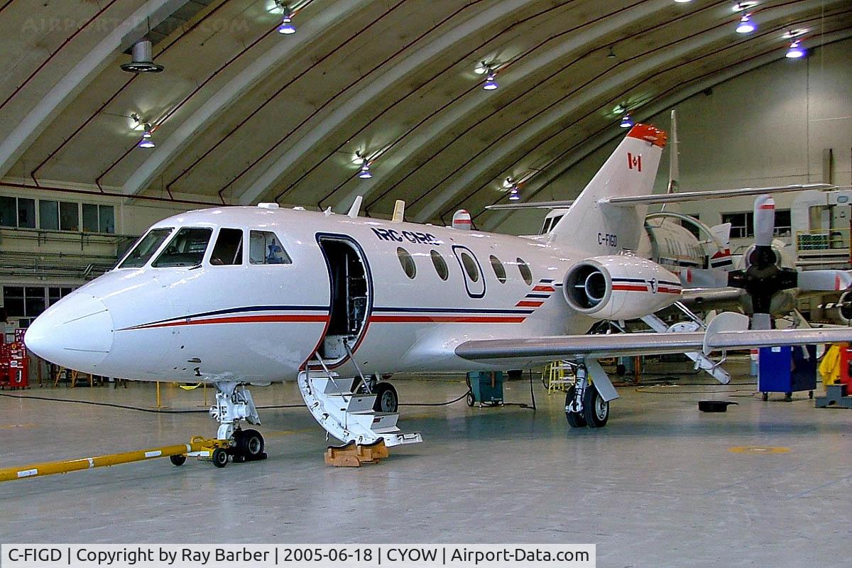 C-FIGD, 1967 Dassault Falcon (Mystere) 20C C/N 109, Dassault Falcon 20C [109] (National Research Council) Ottawa-Macdonald Cartier International~C 18/06/2005