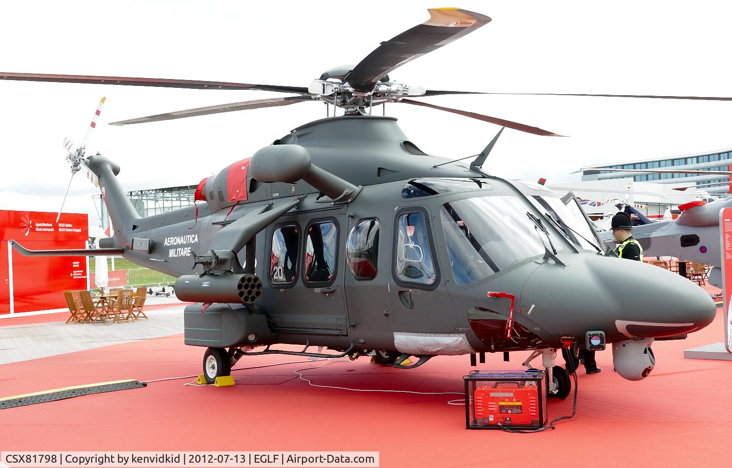 CSX81798, 2012 AgustaWestland HH-139A C/N 31420, On static display at FIA 2012