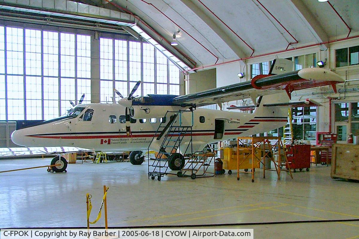 C-FPOK, 1968 De Havilland Canada DHC-6-200 Twin Otter C/N 116, De Havilland Canada DHC-6-200 Twin Otter [116] (National Research Council) Ottawa-Macdonald Cartier International~C 18/06/2005