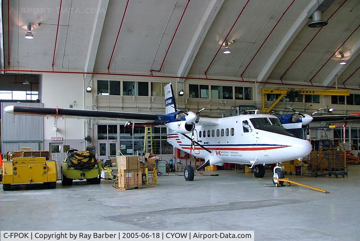 C-FPOK, 1968 De Havilland Canada DHC-6-200 Twin Otter C/N 116, De Havilland Canada DHC-6-200 Twin Otter [116] (National Research Council) Ottawa-Macdonald Cartier International~C 18/06/2005