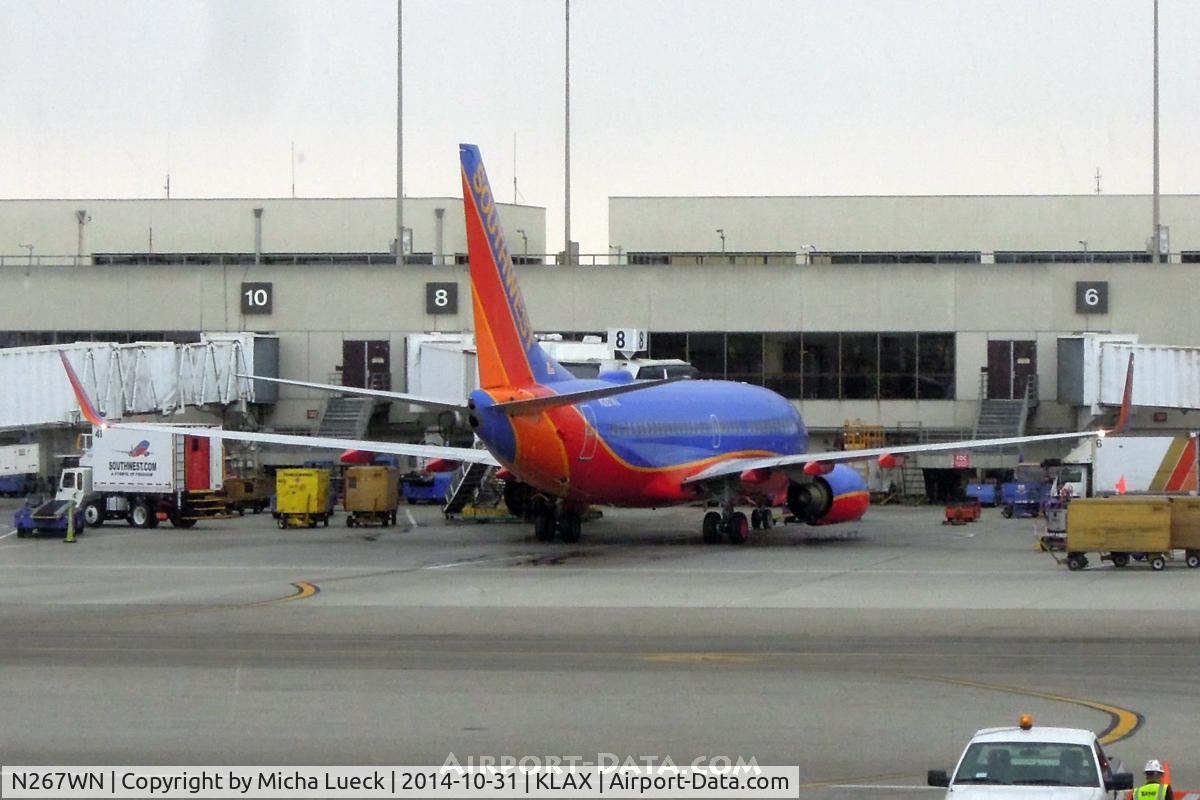N267WN, 2007 Boeing 737-7H4 C/N 32525, At LAX