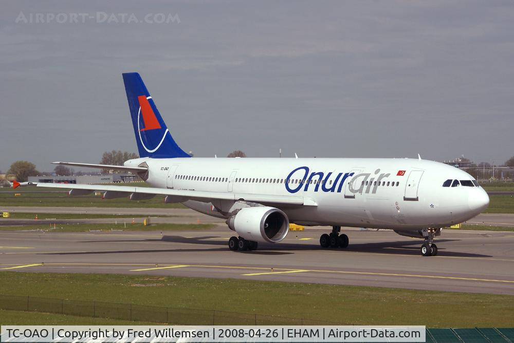TC-OAO, 1996 Airbus A300B4-605R C/N 764, Onur