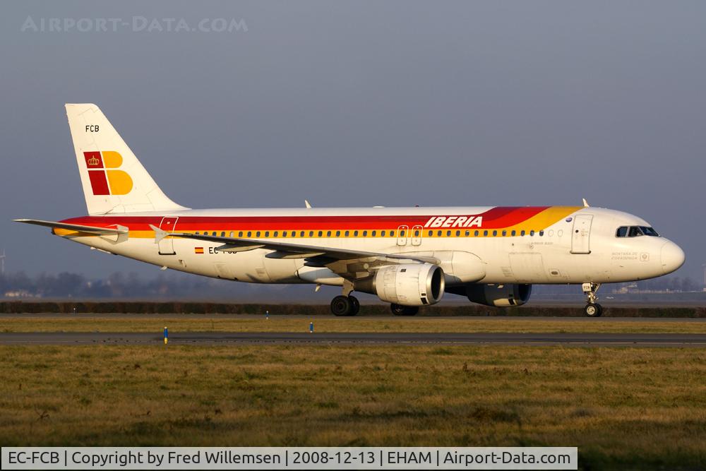 EC-FCB, 1990 Airbus A320-211 C/N 0158, Iberia