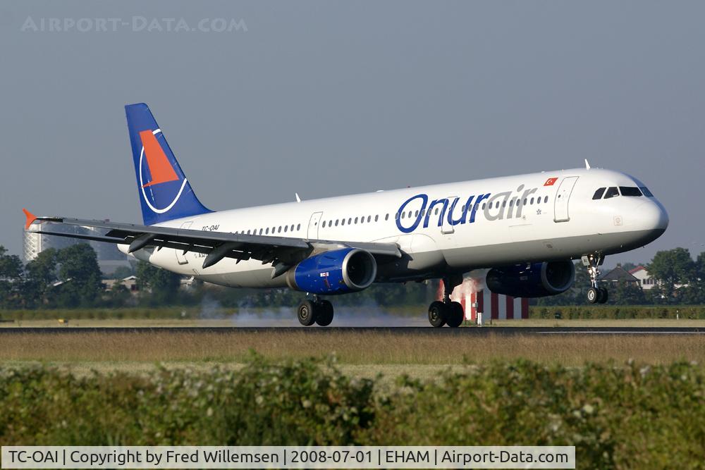 TC-OAI, 1988 Airbus A321-231 C/N 0787, ONUR