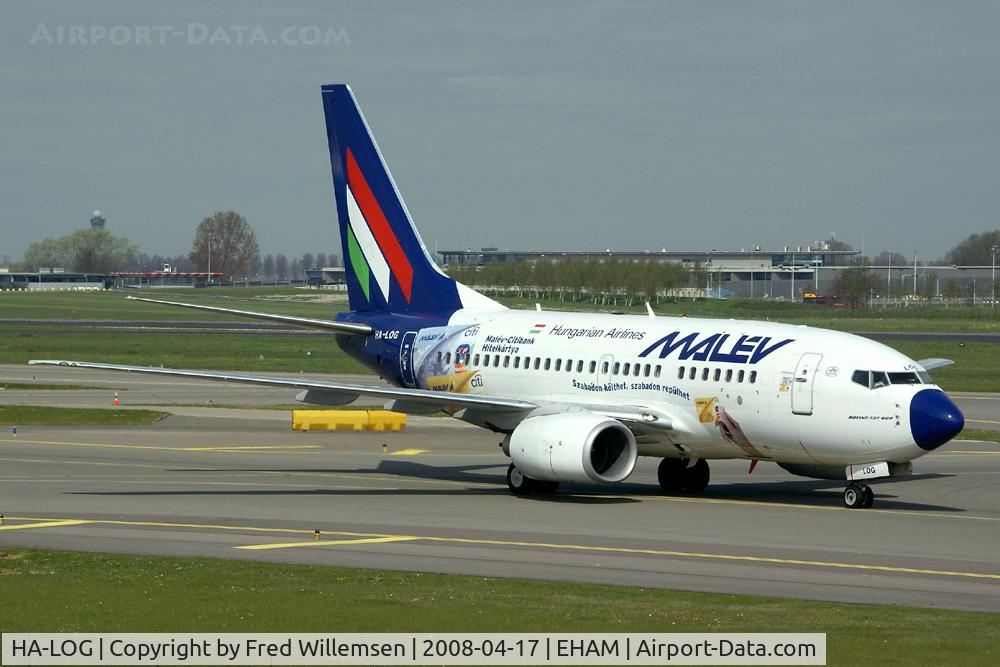 HA-LOG, 2004 Boeing 737-6Q8 C/N 28261, Malev logojet