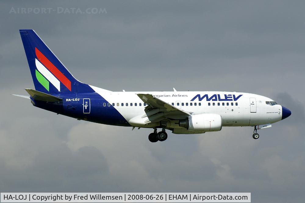 HA-LOJ, 2004 Boeing 737-6Q8 C/N 29349, Malev