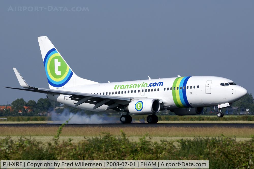 PH-XRE, 2004 Boeing 737-7K2 C/N 30668, Transavia