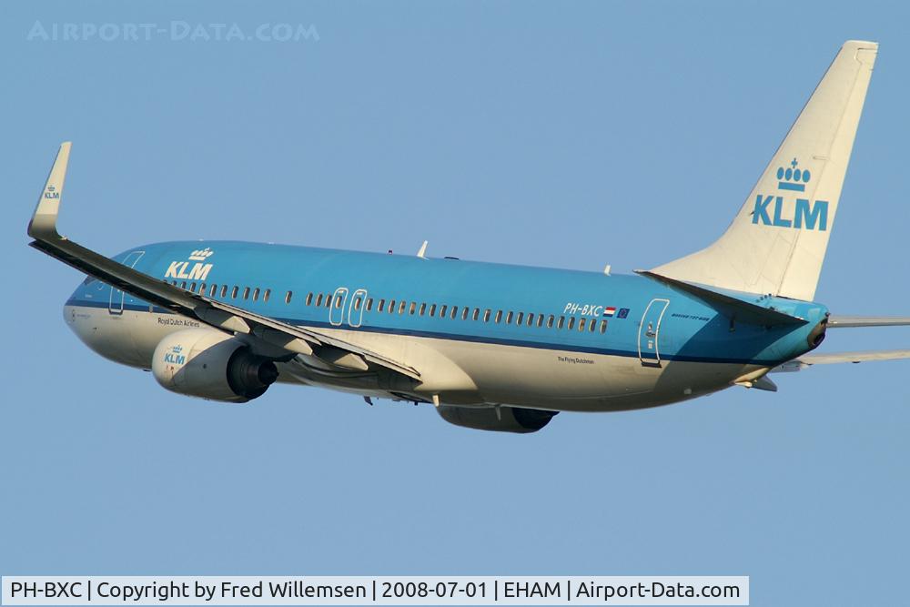PH-BXC, 1999 Boeing 737-8K2 C/N 29133, KLM