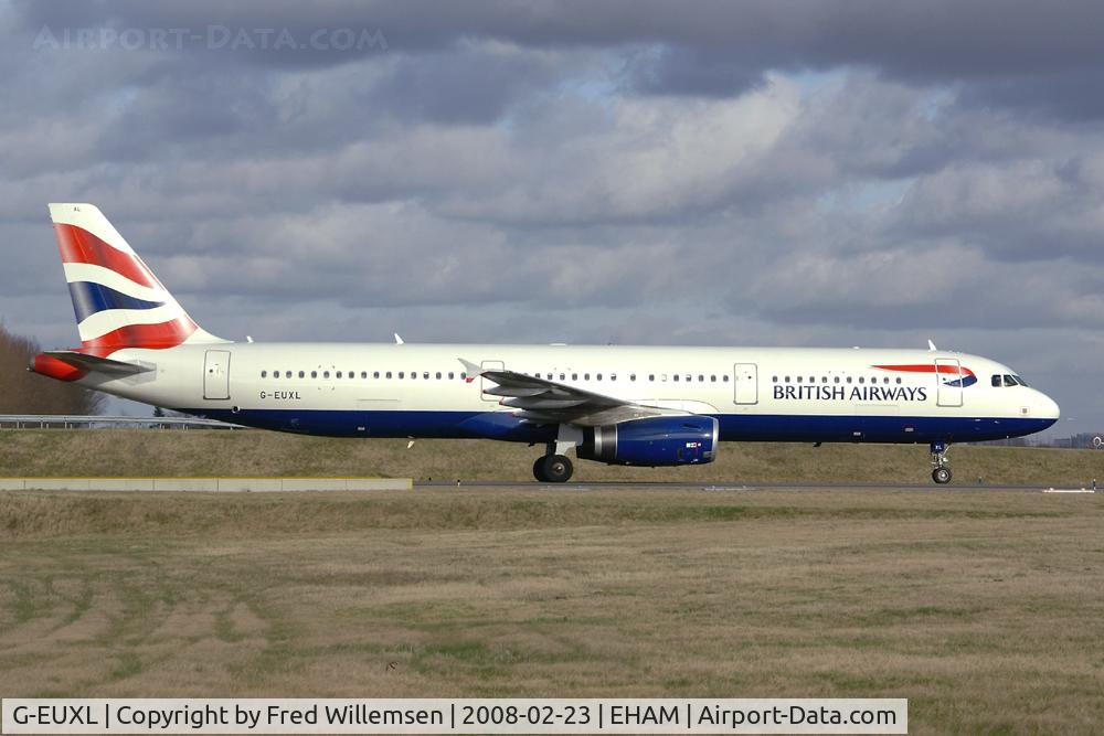 G-EUXL, 2007 Airbus A321-231 C/N 3254, BA