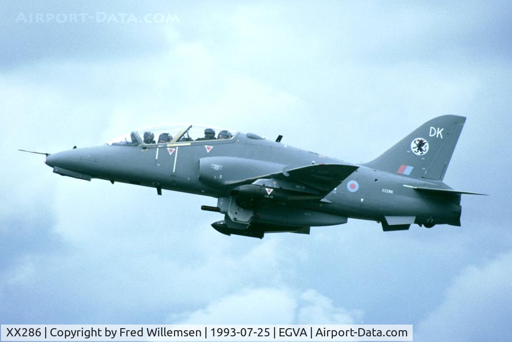 XX286, 1979 Hawker Siddeley Hawk T.1A C/N 112/312111, 234 SQ