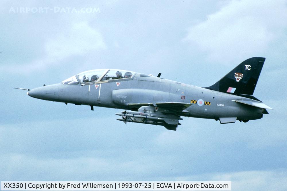 XX350, 1981 Hawker Siddeley Hawk T.1A C/N 199/312174, 74 SQ