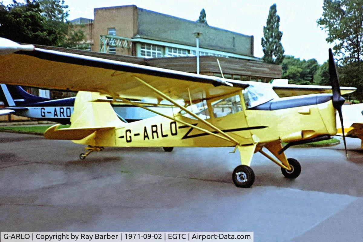 G-ARLO, Beagle A-61 Terrier 1 C/N B.2500, Beagle A.61 Terrier 1 [2500] Cranfield~G 02/09/1971. From a slide.