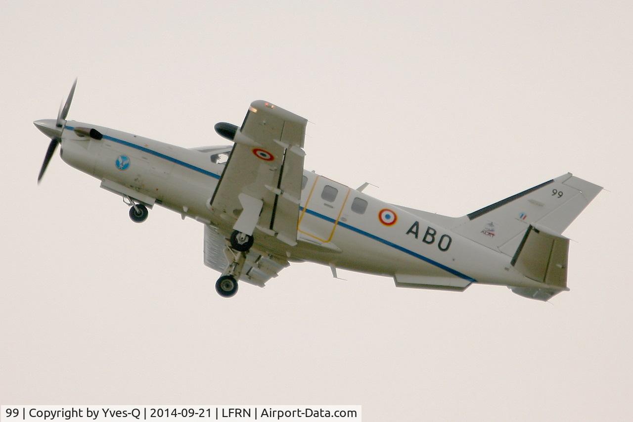 99, 1994 Socata TBM-700 C/N 99, Socata TBM-700, Take off, Rennes-St Jacques airport (LFRN-RNS) Air show 2014
