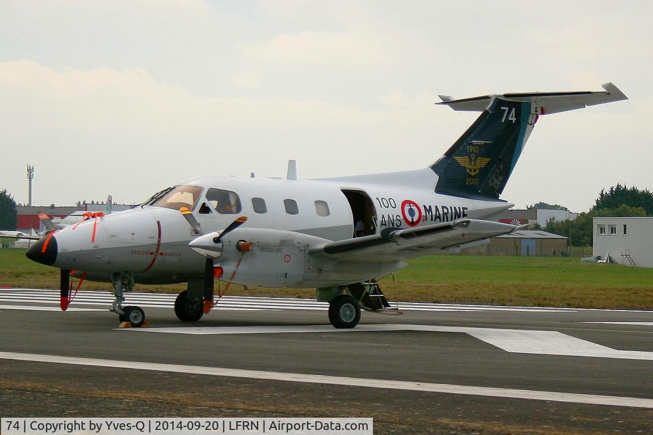 74, Embraer EMB-121AN Xingu C/N 121074, Embraer EMB-121AN Xingu, Static display, Rennes-St Jacques airport (LFRN-RNS) Air show 2014