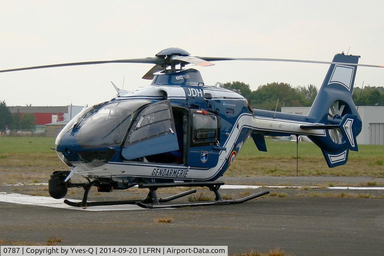 0787, 2010 Eurocopter EC-135T-2+ C/N 0787, Eurocopter EC-135T-2+, Static display, Rennes-St Jacques airport (LFRN-RNS) Air show 2014