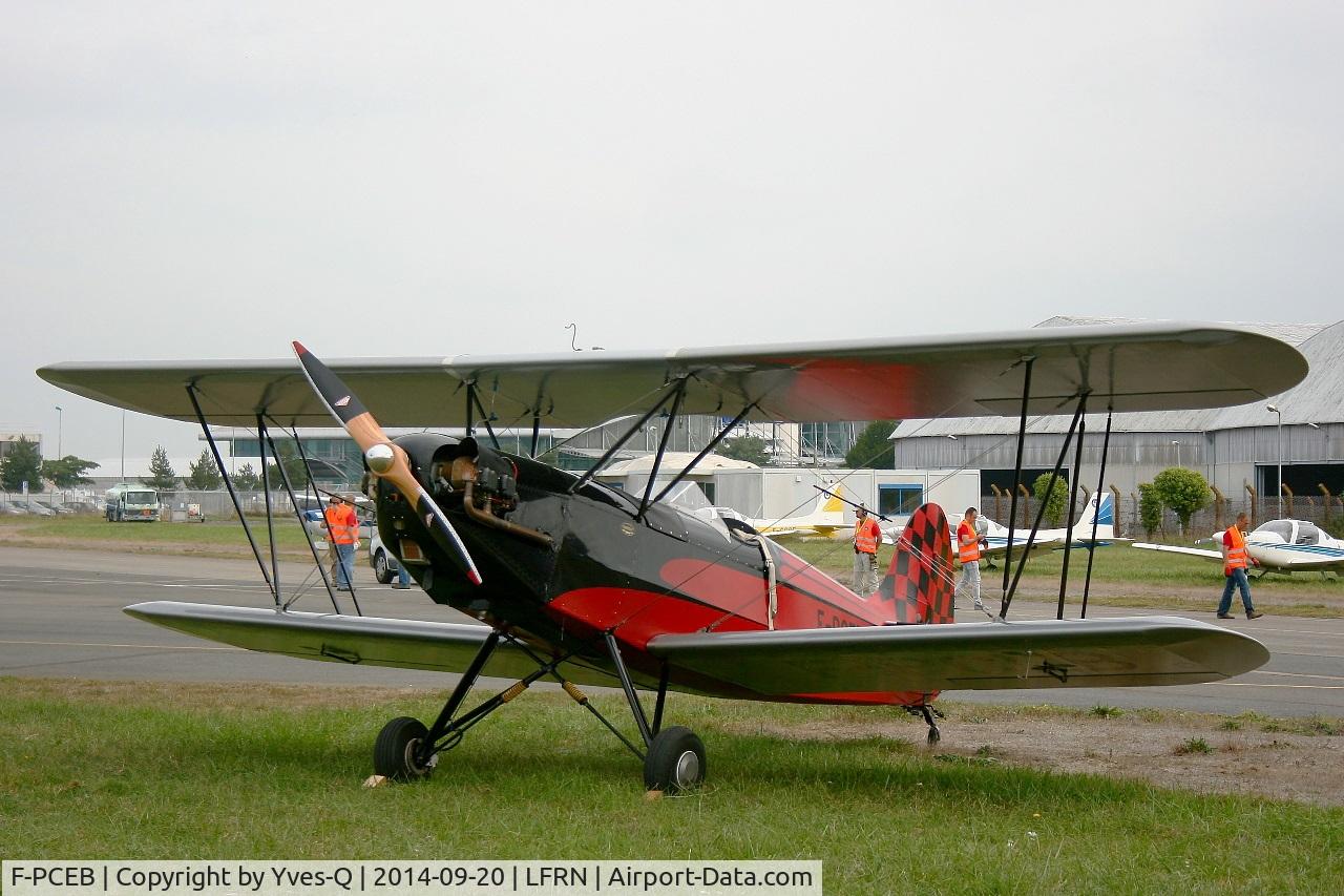F-PCEB, Hatz CB-1 C/N 639, Hatz CB-1, Static display, Rennes-St Jacques airport (LFRN-RNS) Air show 2014