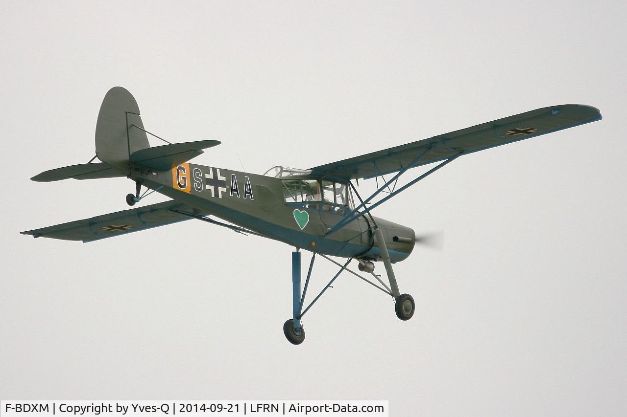 F-BDXM, Morane-Saulnier MS-506L Criquet C/N 635, Morane-Saulnier MS-506L Criquet, Solo display, Rennes-St Jacques airport (LFRN-RNS) Air show 2014