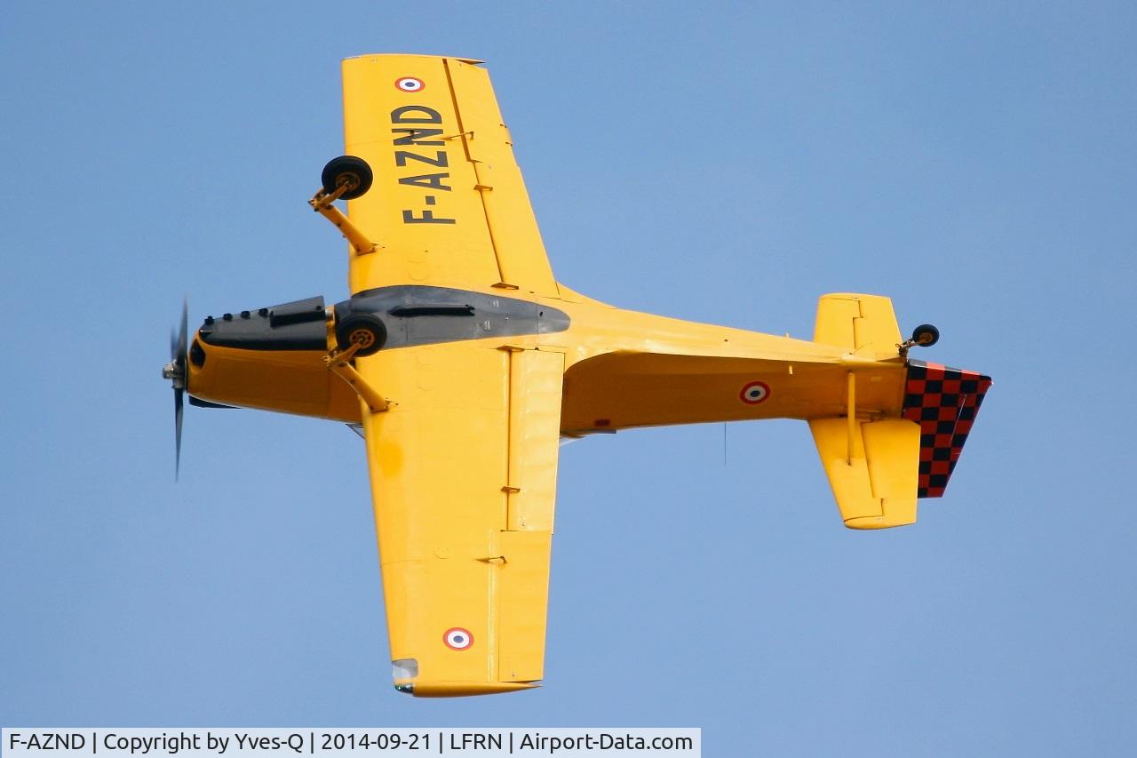 F-AZND, 1961 Nord 3202 Master C/N 59, Nord 3202 Master, Solo display, Rennes-St Jacques airport (LFRN-RNS) Air show 2014