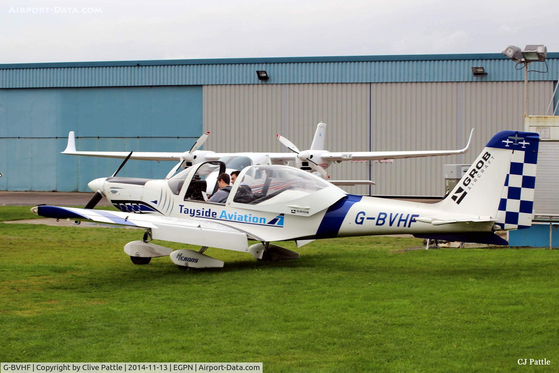 G-BVHF, 1994 Grob G-115D-2 C/N 82011, at Dundee Riverside EGPN - became G-ROBA in March 2016
