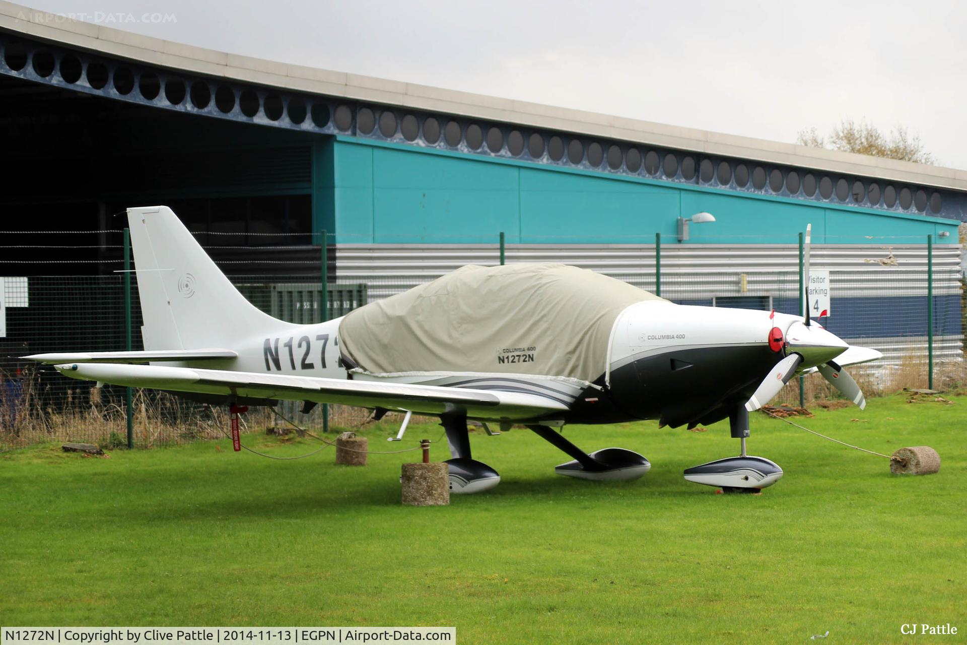 N1272N, 2007 Columbia Aircraft Mfg LC-41-550FG Columbia 400 C/N 41650, Parked up in the visiting aircraft section at Dundee Riverside.
